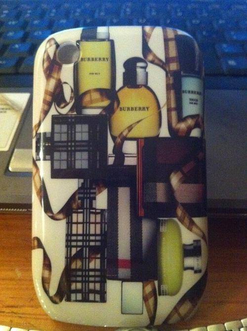 FREE SHIPPING!! BURBERRY LIFE HARD COVER CASE FOR BLACKBERRY 8520 / 8530 CURVE