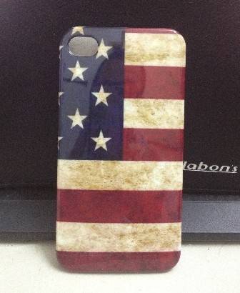 FREE SHIPPING!! Retro American US Flag Collection Hard Back Cover Case For Apple Iphone 4 4G 4S
