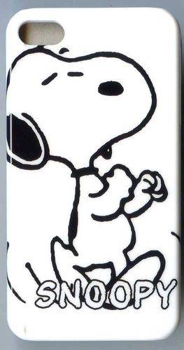 FREE SHIPPING!! Peanuts Snoopy Hard case for Iphone 4 & 4S back cover - White