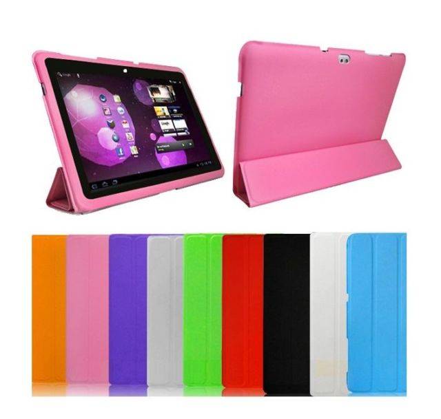 LOCAL STOCK!! New Pink Smart Slim Copy Leather Case Cover For Samsung Galaxy Tab 10.1 P7510 P7500