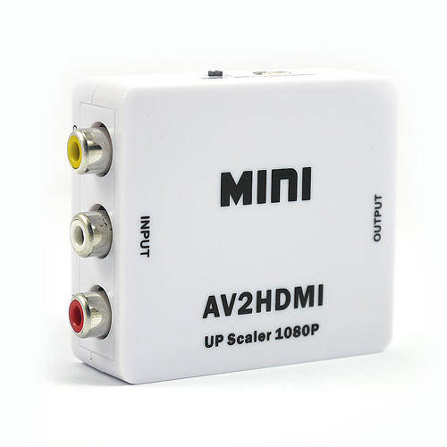 CVBS to HDMI MINI AV2HDMI converter to HDMI UP scaler 1080p