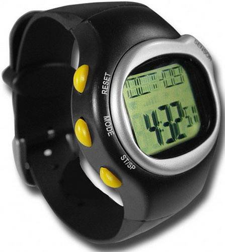 Exercise Watch with Pulse and Calorie Reader