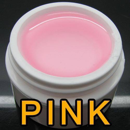 Pink Color 1/2oz UV Builder Gel False French Nail Art Tips Salon Tools