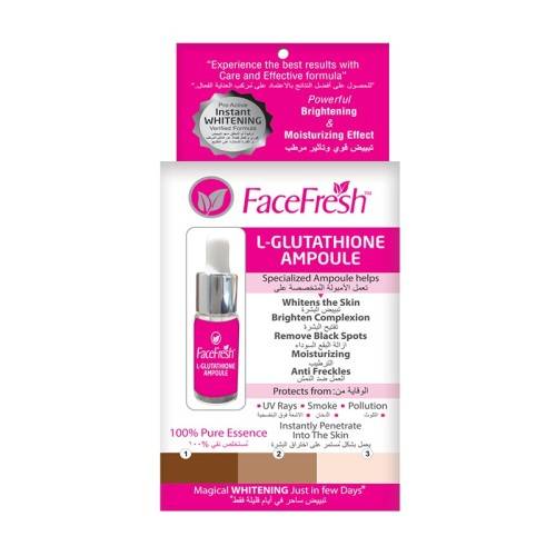 3 x Face Fresh L-Glutathione Ampule Serum