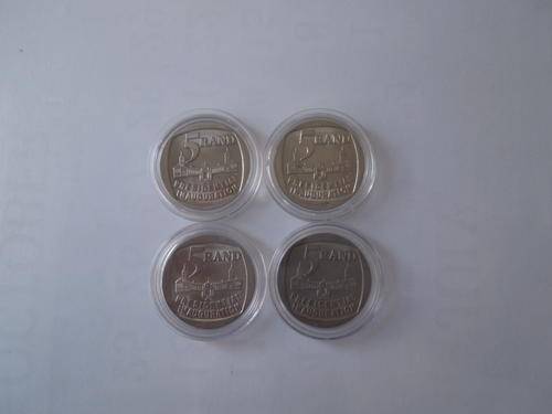 1994 INAUGURATION R5 COINS IN CAPSULES