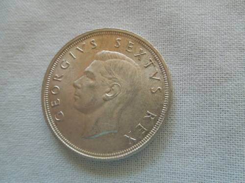1950 Five Shilling ( Crown )