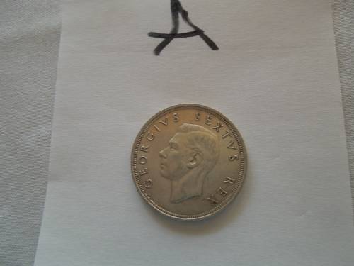 1950 Five Shilling ( Crown ) A