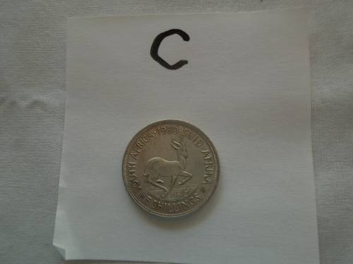 1950 Five Shilling  ( Crown ) C