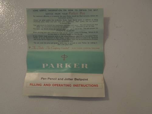 PARKER 51 VINTAGE FOUNTAIN PEN.