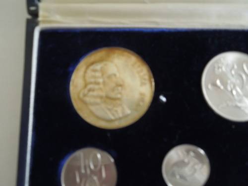 1965 PROOF COIN SET in S.A. Mint box