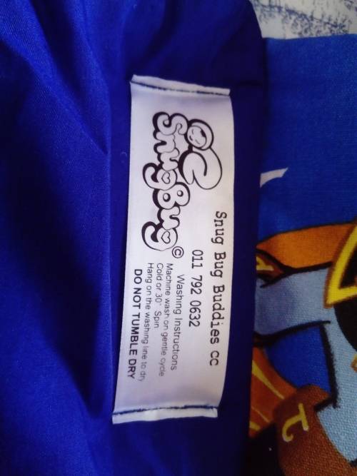 Childs sleeping bag