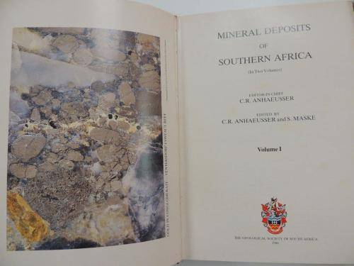 Mineral Deposits of Southern Africa - by Edited by Anhaeusser and Maske (Hardcover)