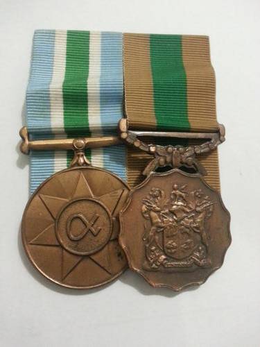 SADF Medals Good Service and Unitas