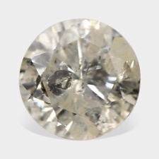 Sparkling 0.93ct K/M I3 original natural diamond with lots of radiant