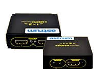tesc astrum 2 port hdmi splitter
