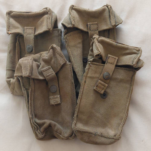 SADF Green Pouches x 4