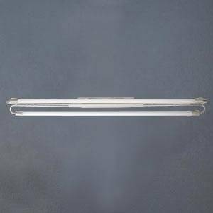 MODERN 4FT DOUBLE UNCOVERED FLUORECENT FITTING