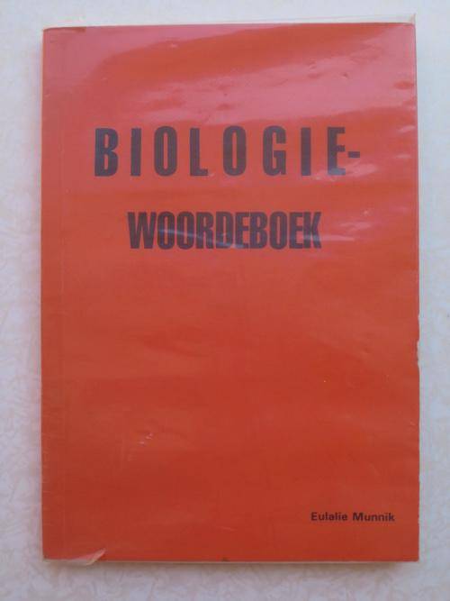 Book - Biologie-Woordeboek, Eulalie Munnik