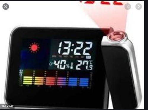 Digital LCD Alarm Clock Weather Station Projection Clock Calendar (Theo Jacobs Offer)