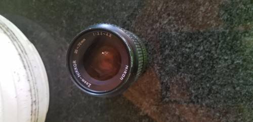 Nikon 35- 70-MM Camera Lens  plus Hoya-52mm lens