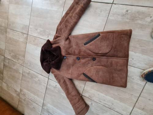 GENUINE SHEEP SKIN COAT  - Small   Winter Warmer