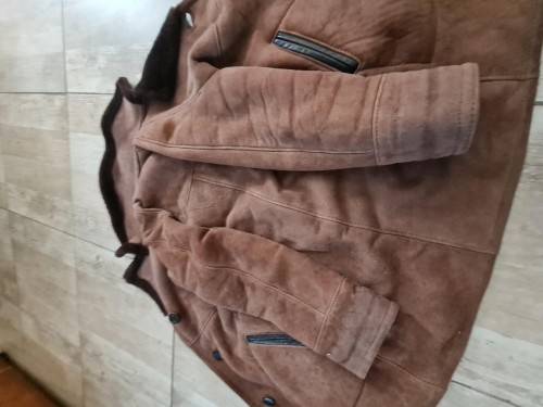 GENUINE SHEEP SKIN COAT  - Small   Winter Warmer