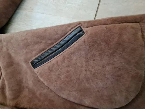 GENUINE SHEEP SKIN COAT  - Small   Winter Warmer