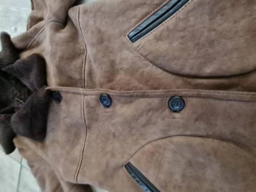 GENUINE SHEEP SKIN COAT  - Small   Winter Warmer