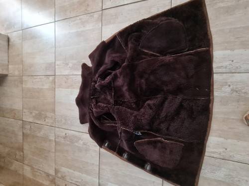GENUINE SHEEP SKIN COAT  - Small   Winter Warmer