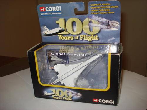 100 YEARS OF FLIGHT .....Global Traveller BA Concorde