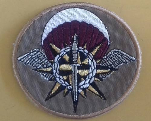 SA Special Forces commemorative Badge Recces and Parabats ..as new condition