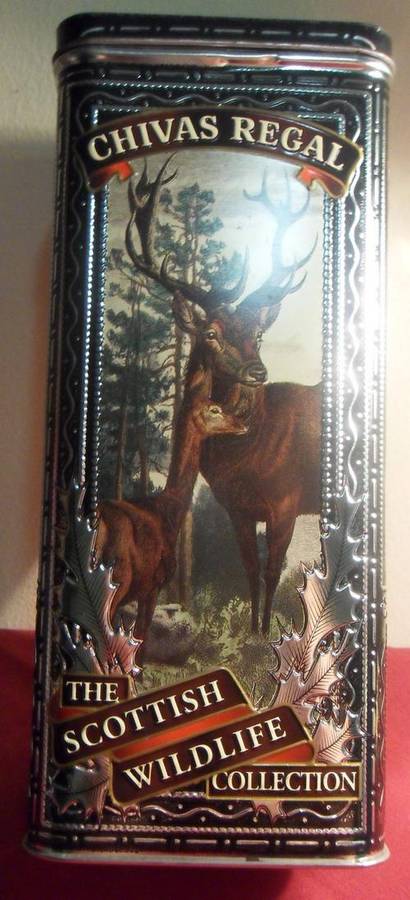 Chivas Regal Wildlife Collection tin