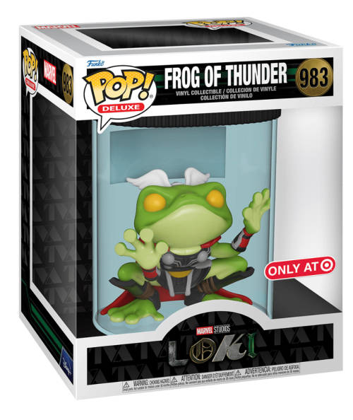 FROG OF THUNDER!!! LOKI!! FUNKO POP!! TARGET EXCLUSIVE!! DELUXE