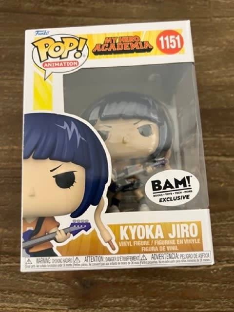 KYOKA JIRO!!MHA!!FUNKO POP!!BAM EXCLUSIVE!!