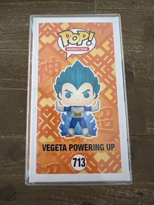 VEGETA POWERING UP!!DRAGON BALLZ!!FUNKO POP!! CC EXCLUSIVE!! CHASE!!