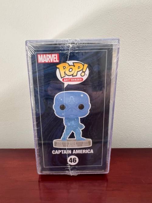 CAPTAIN AMERICA!!MARVEL!!FUNKO POP!! ART SERIES