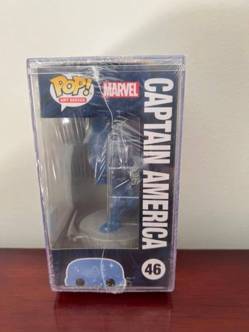 CAPTAIN AMERICA!!MARVEL!!FUNKO POP!! ART SERIES