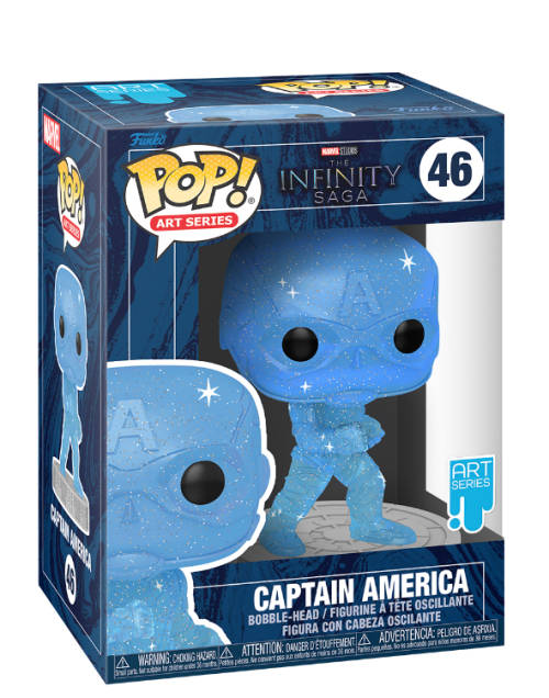 CAPTAIN AMERICA!!MARVEL!!FUNKO POP!! ART SERIES
