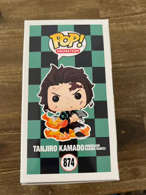 TANJIRO KAMADO!!EMON SLAYER!!FUNKO POP!! GALACTIC TOYS EXCLUSIVE