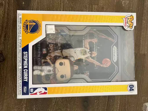 STEPHEN CURRY!!NBA!!FUNKO POP!! TRADING CARD