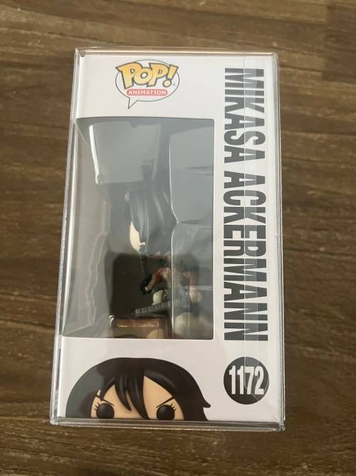 MIKASA AACKERMANN!!ATTACK ON TITAN!!FUNKO POP!! CHALICE COLLECTIBLE EXCLUSIVE!!