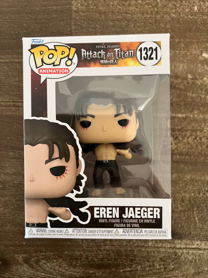 EREN JAEGER!! ATTACK ON TITAN!! FUNKO POP!!