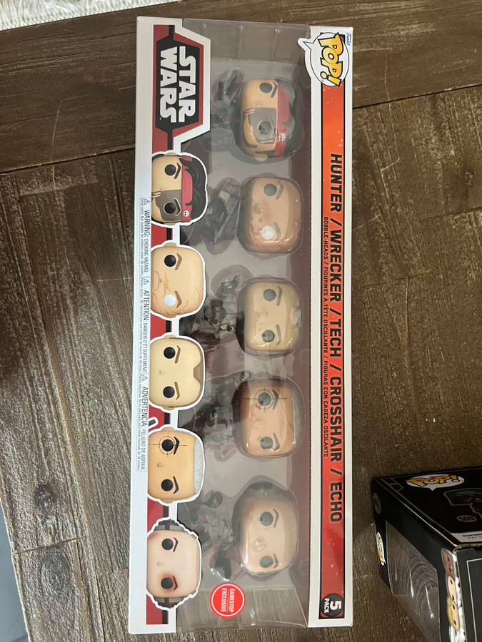 BAD BATCH 5 PACK!!STAR WARS!! FUNKO !! GAMESTOP EXCLUSIVE!!