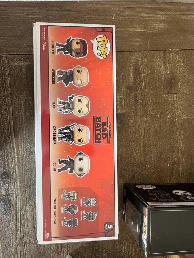 BAD BATCH 5 PACK!!STAR WARS!! FUNKO !! GAMESTOP EXCLUSIVE!!
