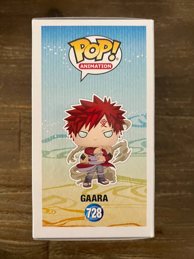 GAARA, NARUTO, FUNKO POP, HOT TOPIC EXCLUSIVE, METALLIC