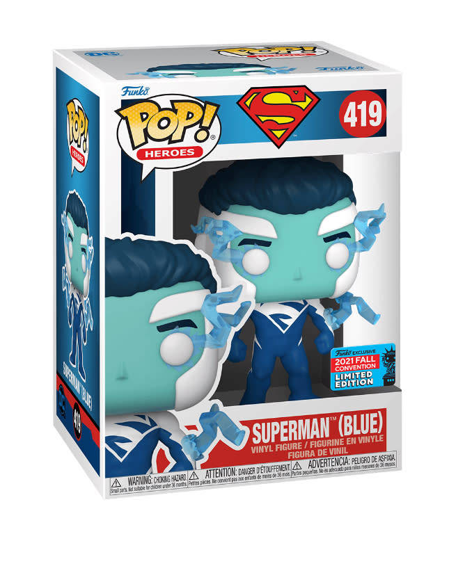 SUPERMAN(BLUE)!!DC!!FUNKO POP! 2021 FALL CONVENTION!!