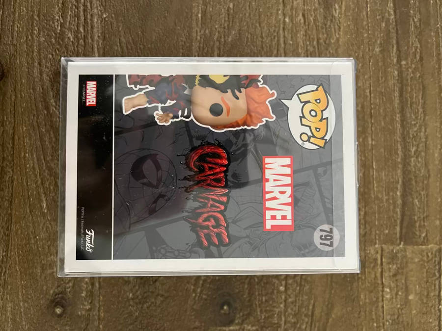 CARNAGE!!MARVEL!!FUNKO POP!! HOT TOPIC EXCLUSIVE!!!