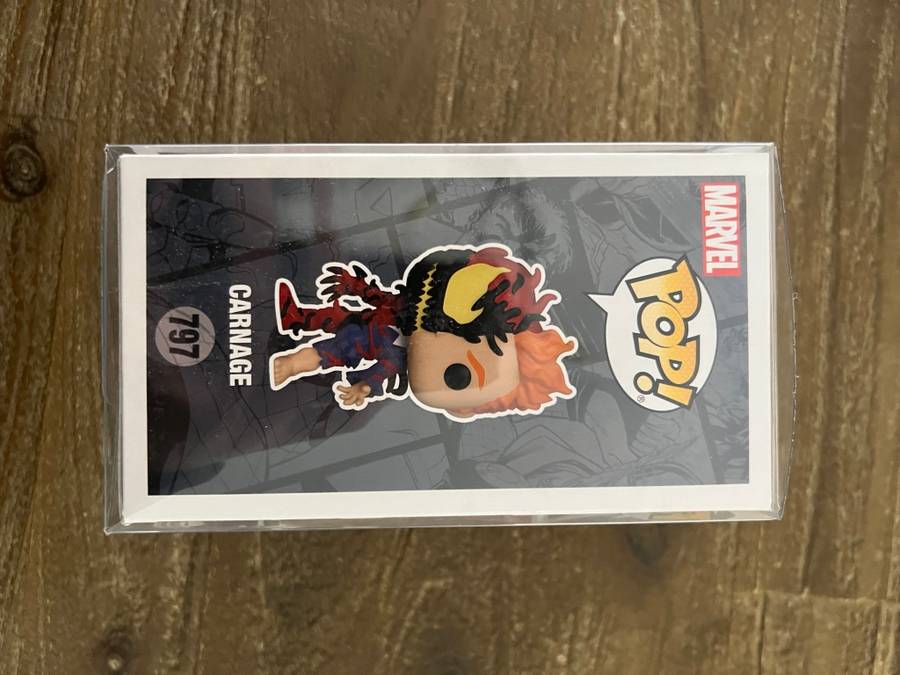 CARNAGE!!MARVEL!!FUNKO POP!! HOT TOPIC EXCLUSIVE!!!