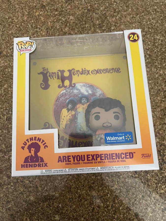 JIMI HENDRIX!!JIMI HENDRIX!!FUNKO POP!!WALMART EXCLUSIVE!!