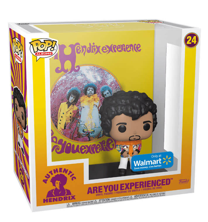 JIMI HENDRIX!!JIMI HENDRIX!!FUNKO POP!!WALMART EXCLUSIVE!!